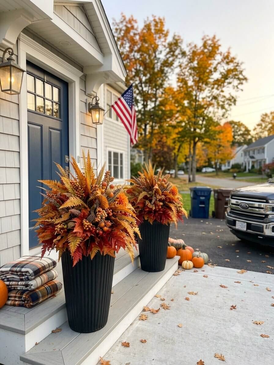 The Vermont Fall Harvest Floral Bush