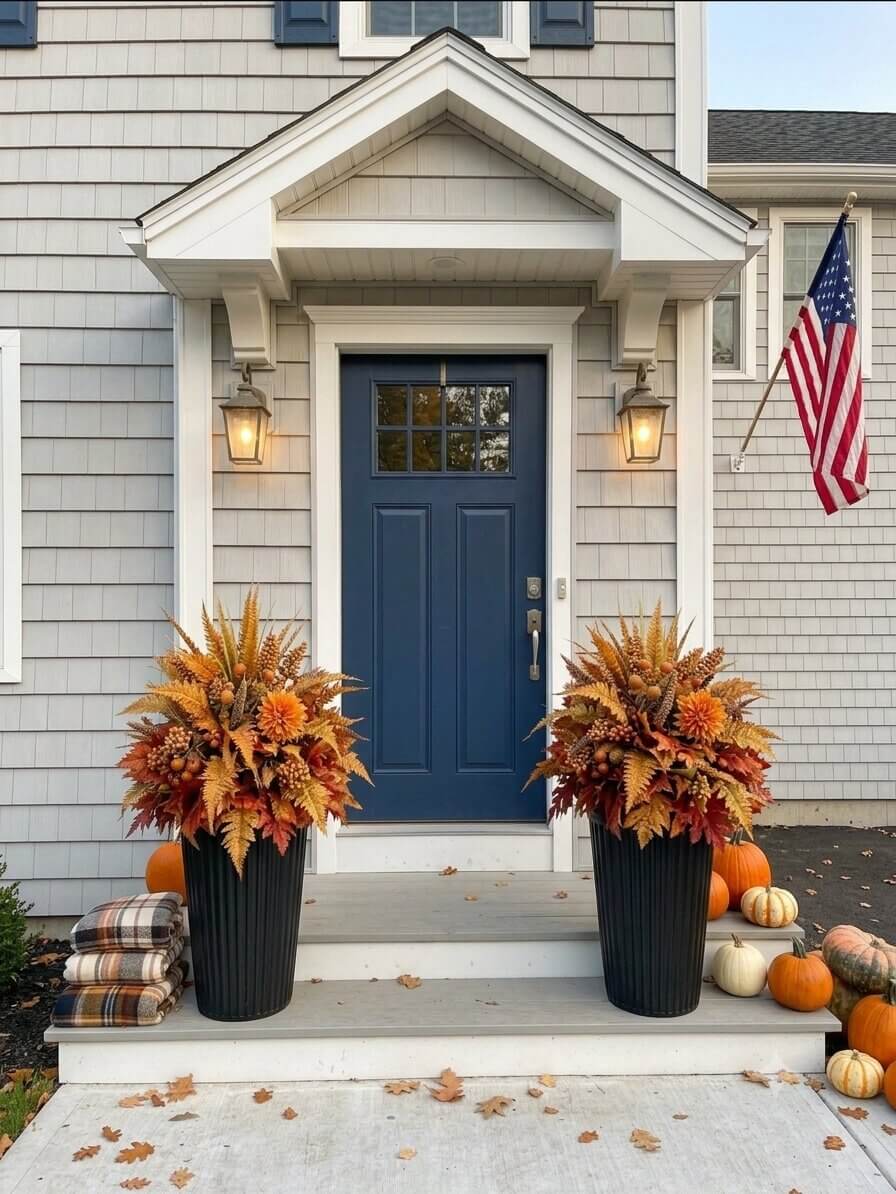 The Vermont Fall Harvest Floral Bush
